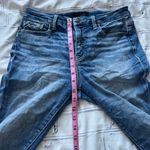 Y2K Buckle Black Ankle Skinny Jeans Women’s 27x27 Fit No. 83 Medium Wash Denim Blue Size 27 Photo 9