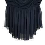 Urban Outfitters Women's S Black Mesh Babydoll Top Photo 7