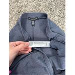 Eileen Fisher Tencel Ribbed Wide Leg Pull On Pants Size M Blue Lounge Stretch Photo 6