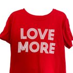 Arizona Jeans Arizona Jean Company Red Retro Love More Graphic Print Short Sleeve Shirt XL/XXL Photo 3