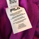 FILA Womens Believe Me Bike Short Spellout Logo Purple S Photo 4