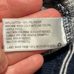 Wild Fable  Cotton Knit Shorts Navy Blue Stripe Elastic Drawstring Waist Womens S Photo 7