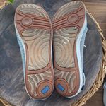 Keds Women’s ortholite slip on boat loafers shoes Blue white striped Nautical 8 Photo 4