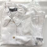 J.Crew NWT Short Barn Jacket™ Cotton Twill White Photo 4