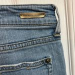 Pilcro and the Letterpress  Washed Blue Jeans with Embroidery Anthropologie Photo 3