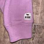 PINK - Victoria's Secret Victoria's Secret PINK Sweatshirt Quarter Snap Neck Pullover Purple Women’s XS Photo 3