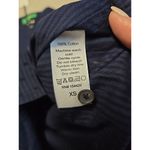 Clare V Womens Le Tux Swiss Dots Pintuck Bib Blouse Blue Sz XS NWT Preppy Photo 8