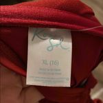 Kona Sol Women's Ring Crossover Ruched Full Coverage One Piece Swimsuit Size XL Photo 2