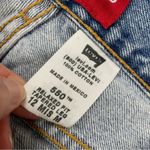 Levi's Levi’s Vintage 550 Classic Relaxed Straight Leg Jeans Womens 12 Blue 90s Denim Photo 10