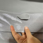 Norma Kamali  Single Breasted Straight Fit Jacket Silver Photo 6