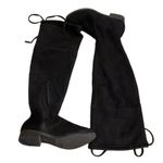 No Boundaries  Black faux suede Over the Knee Boots Womens Size 7.5 Wide Photo 2