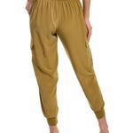 Area Stars New Ari Cargo Jogger Pants Solid Tan Size Small Cargo Pocket Joggers Photo 1