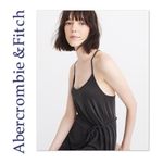 Abercrombie & Fitch NWT  Tie Waist Halter Dress XS Tall Photo 2