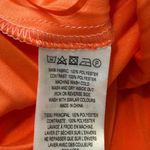 French Connection  Orange/coral Pleated Two Tone Skirt Sz 10 Photo 3