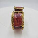 Cuff Bracelet Red Gold Handmade Copper & Brass Bangle Statement Bracelet Photo 7