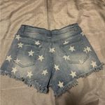 Stars Blue Distressed Jean Shorts Size M Photo 1