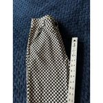 Betabrand Women's Yoga Dress Pants Black White Cat Check Stretch Pull On Sz S Photo 9