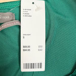 Urban Outfitters NWT Sasha Long Sleeve Velvet Romper in Emerald Green Size Small Photo 4