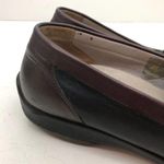 Waldlaufer navy burgundy leather flat loafers Blue Size 9 Photo 2