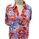 Sigrid Olsen NWT Linen Blend Floral Maxi Dress S Coastal Resort Vacation Style Photo 1