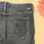 Mother Denim The Looker Ankle Fray Skinny Cigarettes Jeans Girl Crush Blue Wash Size 28 Photo 9