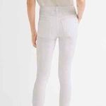 Madewell White Skinny Crop High Rise Button-Fly Pants Size 26 b57 Photo 2