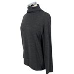 Icebreaker Merino Wool Deice Long Sleeve Turtleneck Sweater Gray Size Small Photo 4