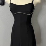 Princess Polly  Lunara Mini Dress, Black 4 Photo 0