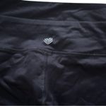 Forever 21   Athletic Sporty Black Leggings with Pink Accent Drawstring Sz M Photo 4