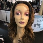Ombré Loose waves Swisslace Free Part Wig Photo 0