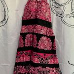 No Boundaries pink and black halter dress Photo 2