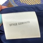 Tory Burch  Kiersten Linen Blend Sleeveless Ikat Print Sheath‎ Dress Size 8 Retro Photo 10