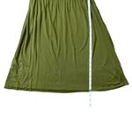 Juicy Couture Vintage Y2K Green Peasant Midi Dress Size M Cottagecore Boho Photo 4