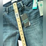 Women's studio blue Blue Bootcut Jeans Size M Mid Rise Classic Fit Denim Photo 9