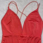 Strappy Bodysuit Orange Photo 1