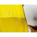 MAISON MARGIELA Yellow Lace Eyelet Trim Open Waist Oversized Dress size 10 Photo 14