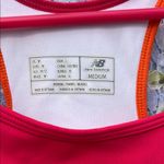 New Balance Pink and White Tank Top Photo 1