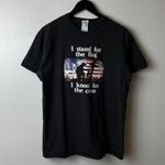 Delta Kneel for the Cross T Shirt Vintage Y2K Black Medium M Graphic Tee Photo 6