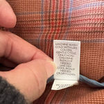 J.Jill  Mendocino Plaid Auburn Blazer Jacket Q3 Photo 4