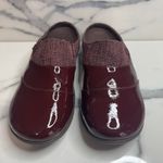 Revitalign Siesta Nuevo Women's Burgundy Patent Leather Mandy Mule Sz 10 Comfort Red Photo 1