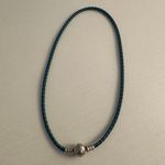 Pandora Blue Wrap bracelet - Leather Photo 0