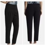 Derek Lam  For Design Nation Pleated Black Ankle Length Pants Sz 10 NWT Photo 1