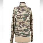 Anthropologie Maeve Laney Mock Neck Sweater Sweatshirt Brushed Camo Size XS Photo 2