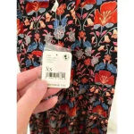 Free People Fall Floral Dress size XS NWT Photo 3