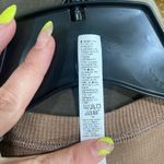 Athleta  Brown Tank Metallic Knit Racerback Top Size Large Photo 9