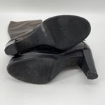 Fendi Brown Black Leather Two Tone Boots Photo 44