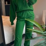 Aritzia TNA COZY FLEECE BOYFRIEND SWEATSUIT SET - CREW SWEATSHIRT & JOGGERS Photo 0