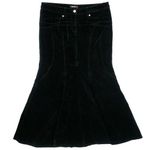 Bisou Bisou Vintage Y2K Jeans Black Trumpet Maxi Skirt Photo 0
