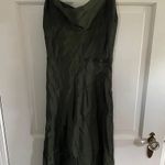 BHLDN Cali Satin Cowl Neck Midi Slip Dress Photo 2