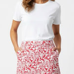 Gap  Women’s Vintage Tropical Hawaiian Midi Skirt Photo 0